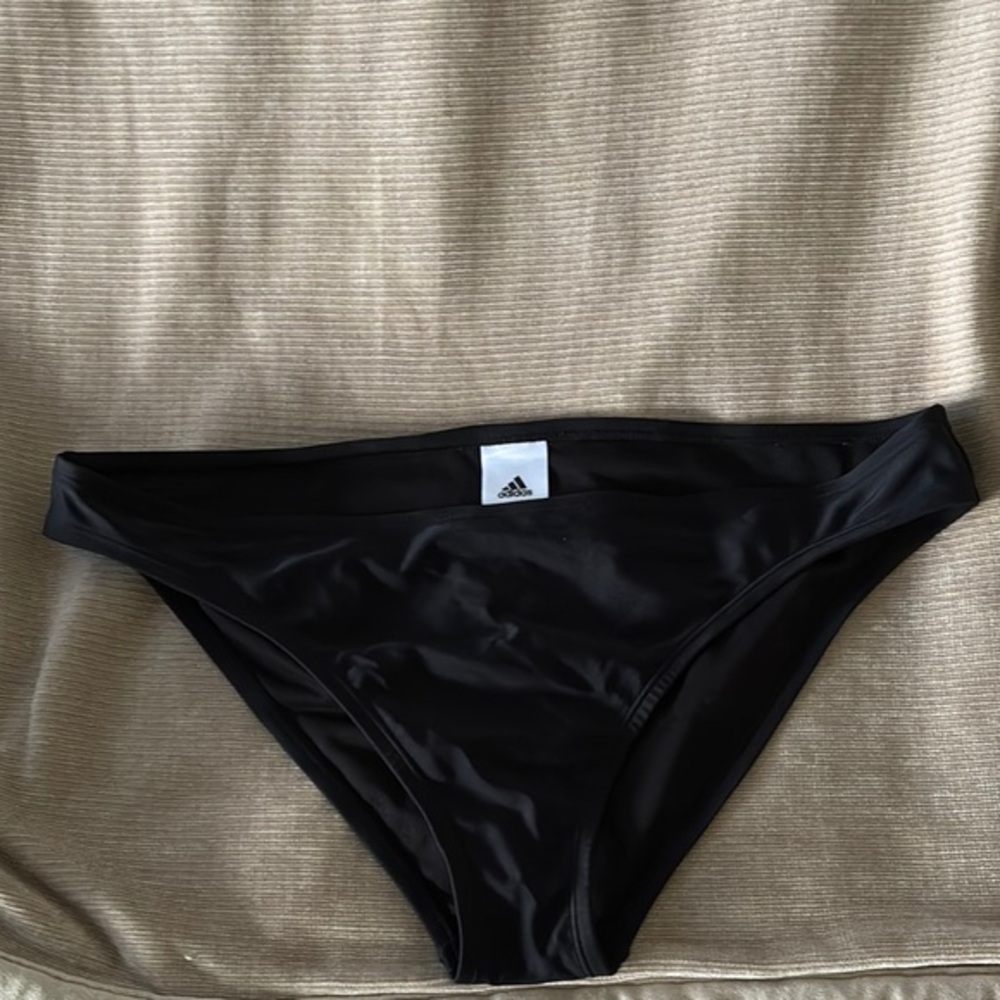 NWOT Adidas Black Bikini Bottom XL